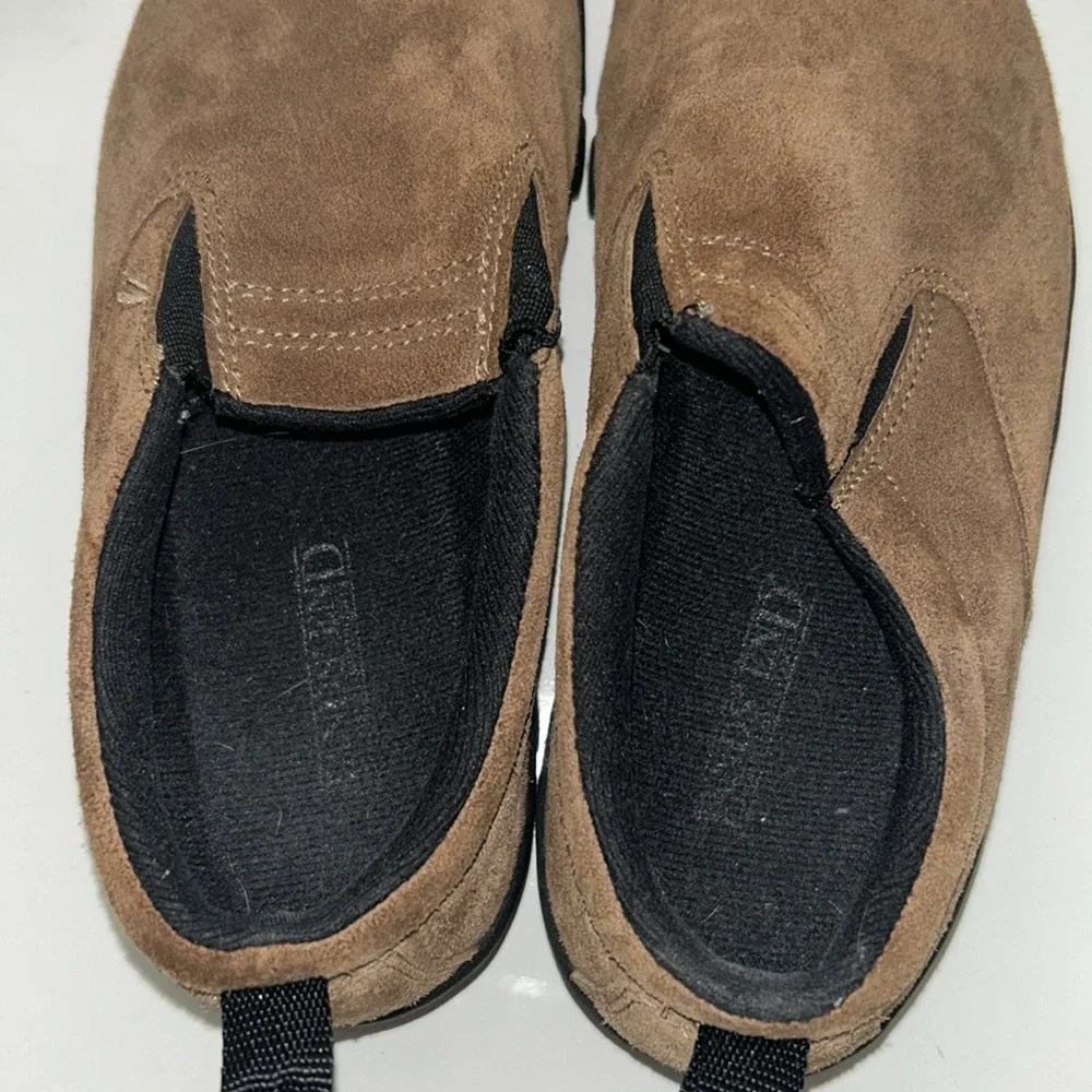 Lands end men’s brown suede size 8 slip on shoes - Picture 4 of 6